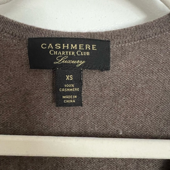 Cashmere sweater from Charter Club size extra Small - Picture 3 of 3